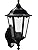 Luceco Six Panel Coach Lantern with PIR Sensor, Black