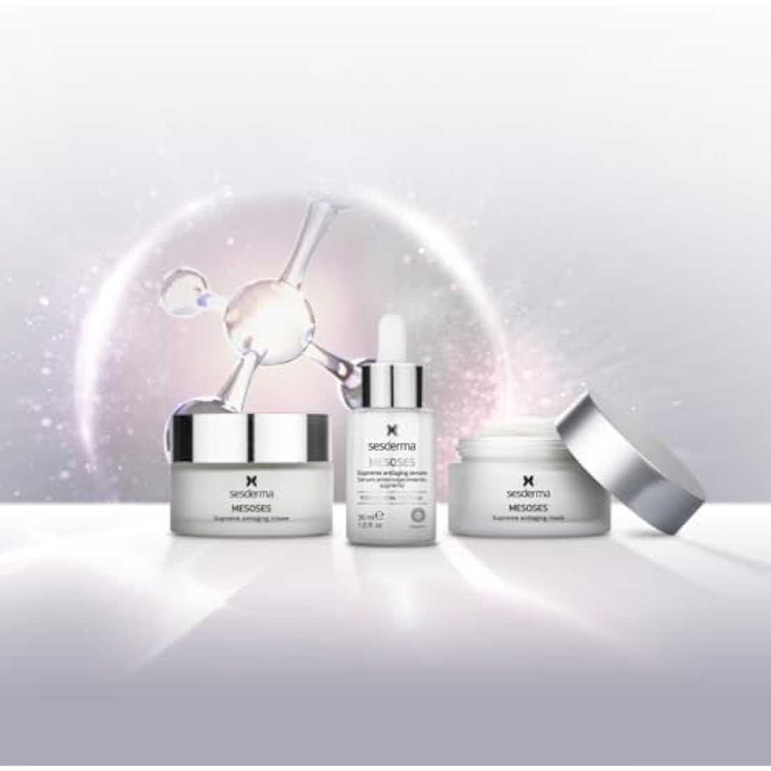 Sesderma | Mesoses Liposomal Serum | Intensive Anti-Ageing Serum | Liposomal Serum for Face | Improves Appearance of Skin | Hydrating | Vitamins | Aminoacids | Delaying Signs of Ageing | 30 ml