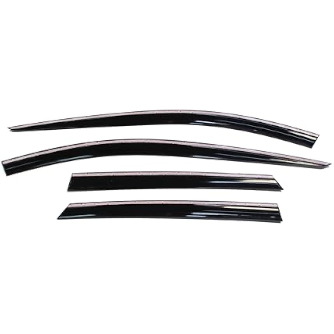 AUTO CLOVER Wind Deflectors Set for Mitsubishi L200 2006-2015 Double Cab (4 pieces)
