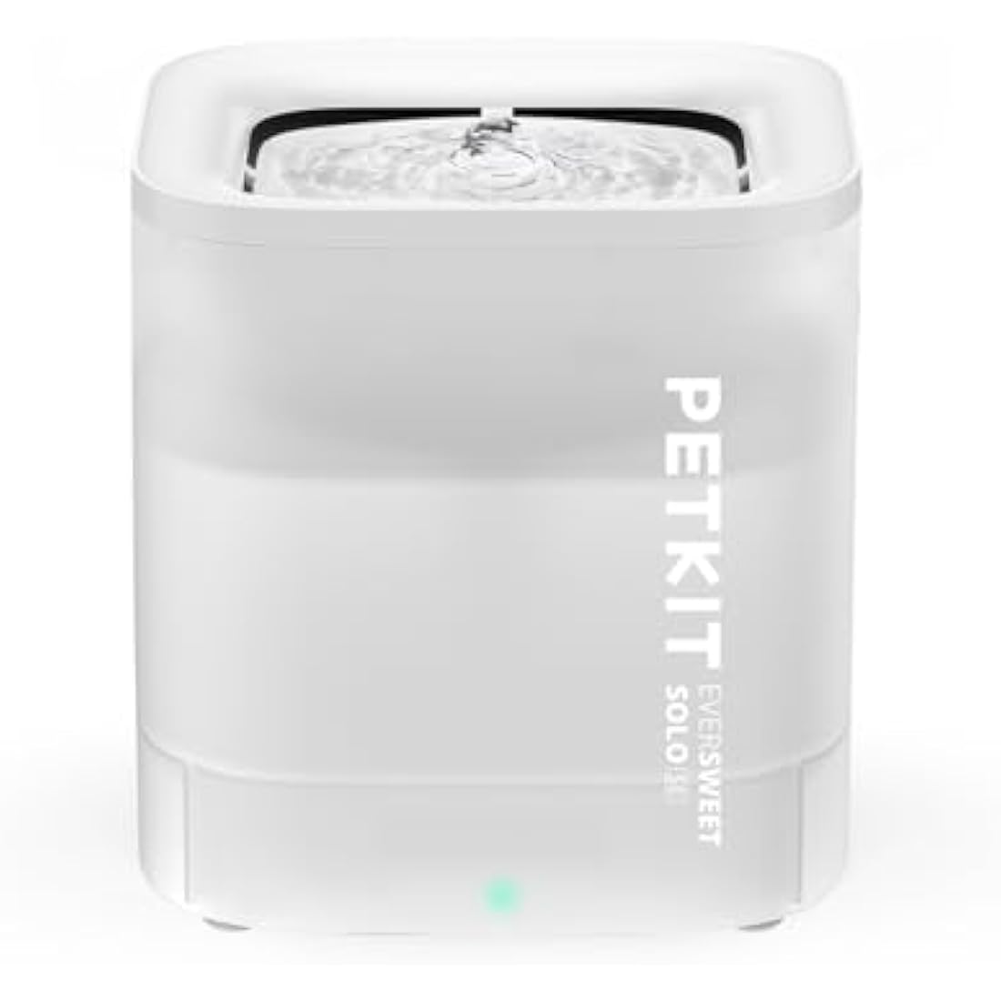 PETKIT Cat Water Fountain for Drinking, EVERSWEET SOLO SE, 1.85L Ultra Quiet Cat Fountain, Activated Carbon Filter, Upgraded Pump with Dry-Run Protection, Smart LED Light, Separate Base