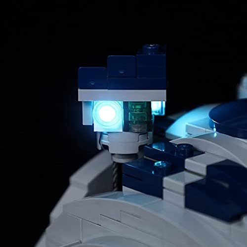 BRIKSMAX Led Lighting Kit for LEGO Star Wars R2-D2 - Compatible with Lego 75308 Building Blocks Model- Not Include the Lego Set