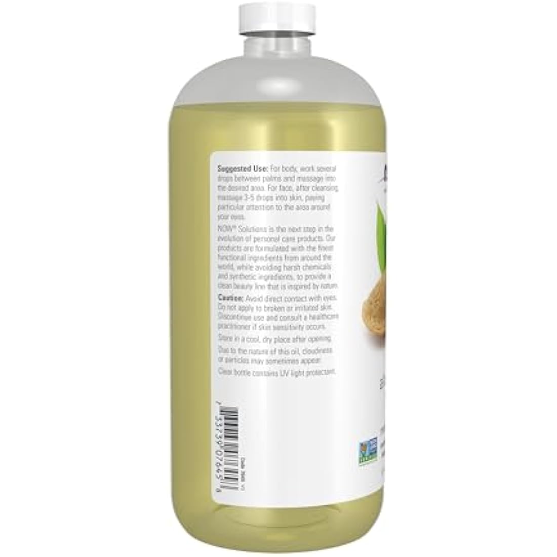 NOW Foods - Now Solutions Natural Moisturizing Oil Sweet Almond - 32 fl. oz.