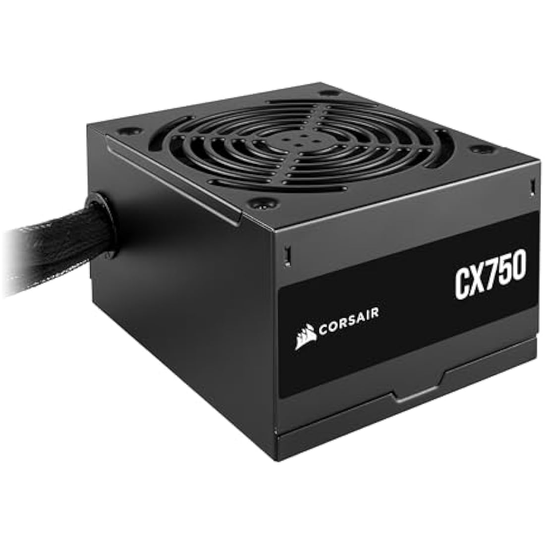 CORSAIR CX750 80 PLUS Bronze Non Modular Low-Noise ATX 750 Watt Power Supply - UK - Black