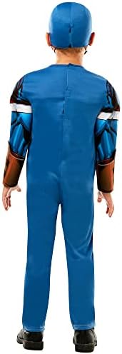 Rubie's Official Marvel Avengers Captain America Deluxe Childs Costume, Kids Superhero Fancy Dress