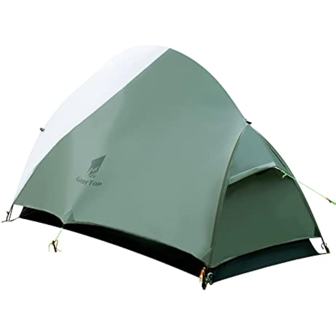 GEERTOP Ultralight Camping Tent 1 Person 3-4 Season Lightweight Waterproof Tents Easy Setup Free Standing Dome Tent for Outdoor Backpacking Hiking Mountaineering