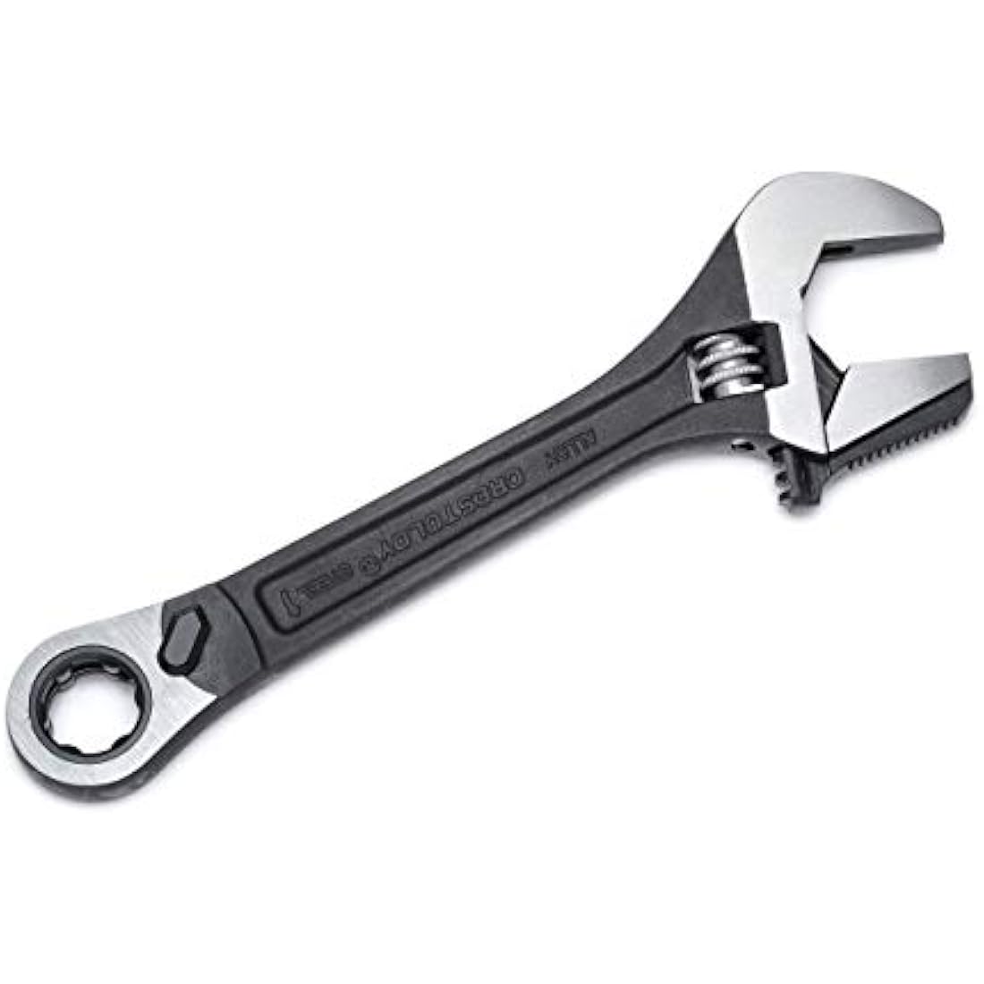 Crescent CPTAW8 11 Piece 3-in-1 X6 Pass-Thru Adjustable Wrench/Spanner, Pipe Wrench and Pass-Thru Ratchet with Universal Sockets