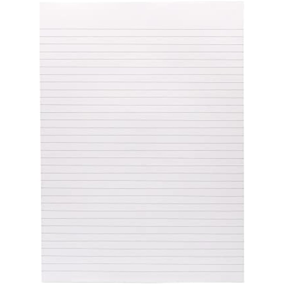 Pukka Pad, A4 8mm Ruled Memo Pad – Pack of 10 – 160 Pages, 80 Sheets of Unpunched 60GSM Paper Per Pad – Glue Top-Bound, Thick Card Back Cover for Home, School Students, & Office Professionals