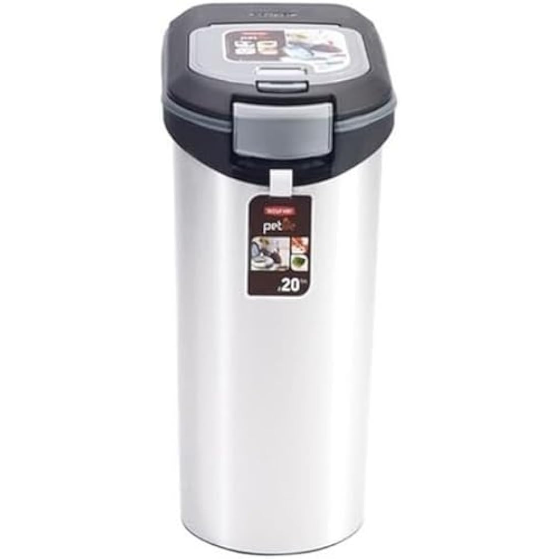 CURVER K&BZ FOODCONTAINER Metallic 20KG 54L