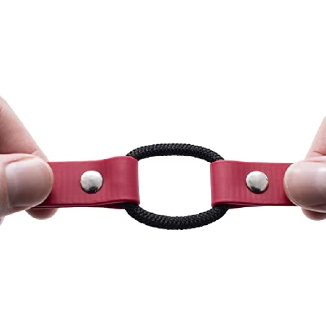 Educator Quick Snap Bungee Collar, 1-Inch Wide by 33-Inches Long, Red