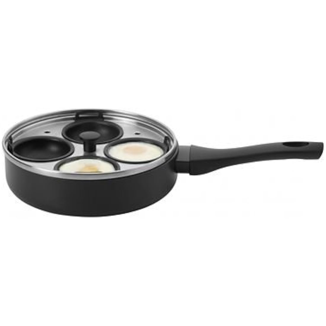 lakeland Induction-Safe 20cm Egg Poaching Frying Pan – Removable Non-Stick Cups for Omelettes