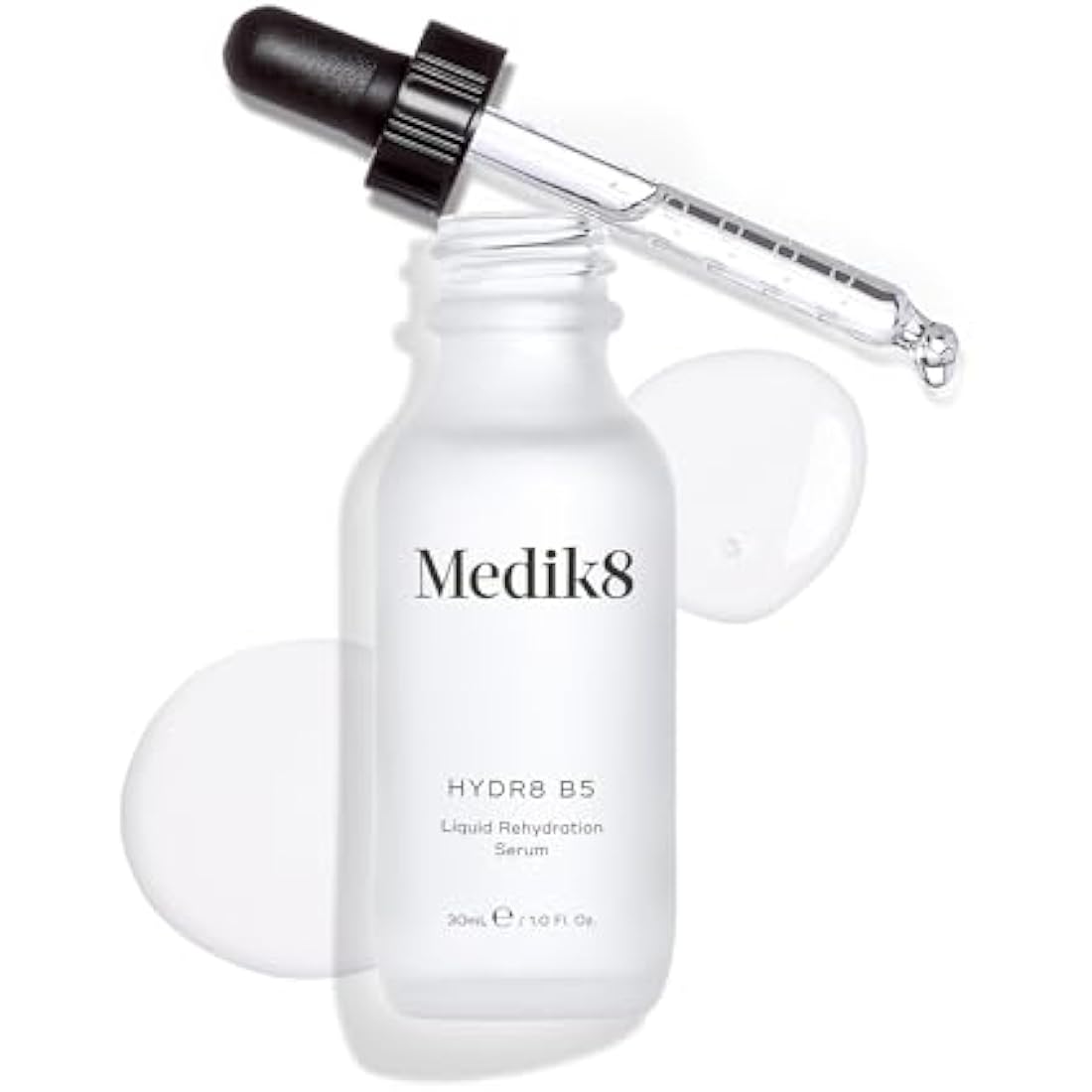 Medik8 Hydr8 B5 - Liquid Rehydration Serum With Hyaluronic Acid - Replenishes, Smooths & Plumps Skin - Ideal For Normal to Sensitive Skin Types - 30ml