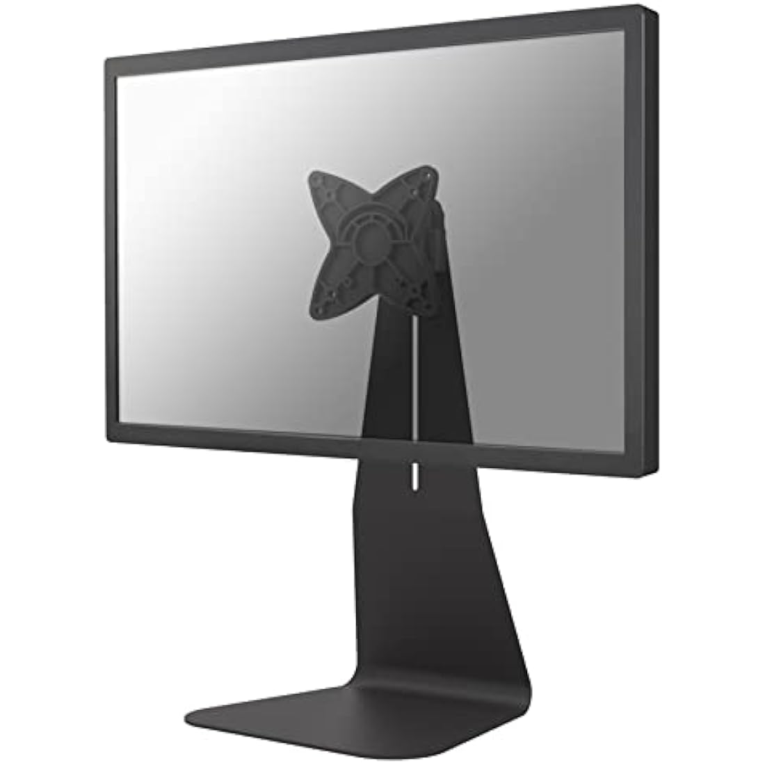 Newstar FPMA-D850BLACK Stylish Tilt/Turn/Rotate Desk Stand for 10-27" Monitor Screen, Height Adjustable - Black