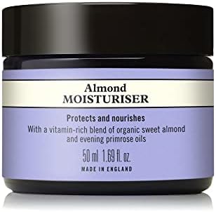 Neal's Yard Remedies Almond Moisturiser | Rich in Vitamins to Tone, Balance & Protect Skin | 50 g