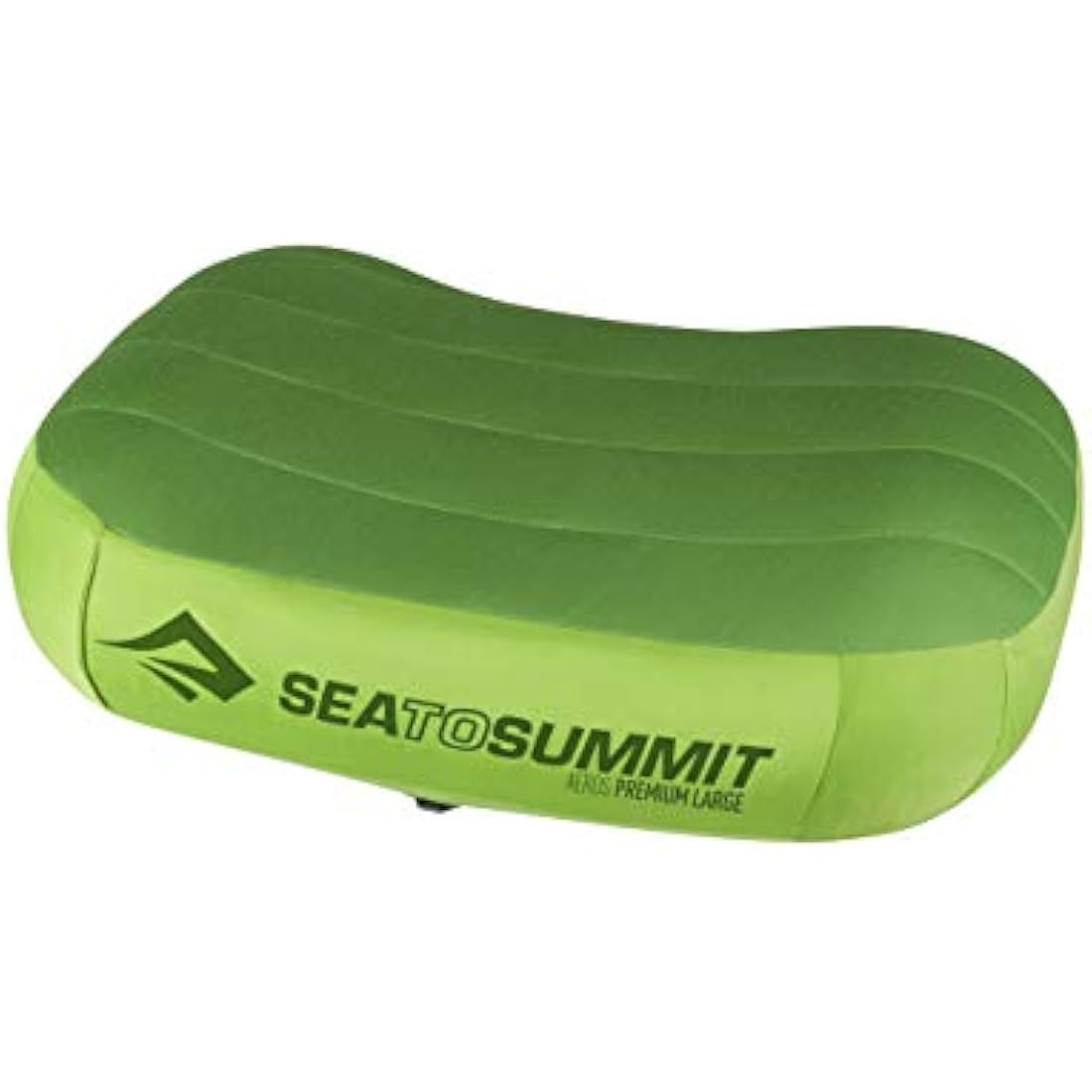Sea to Summit - Aeros Premium Pillow L - Inflatable Travel Pillow - Soft & Comfy Brushed 50D Polyester - Lock System - Ultra-Sil Stuff Sack - For Backpacking - 42 x 30 x 13cm - Lime Gree - 114g