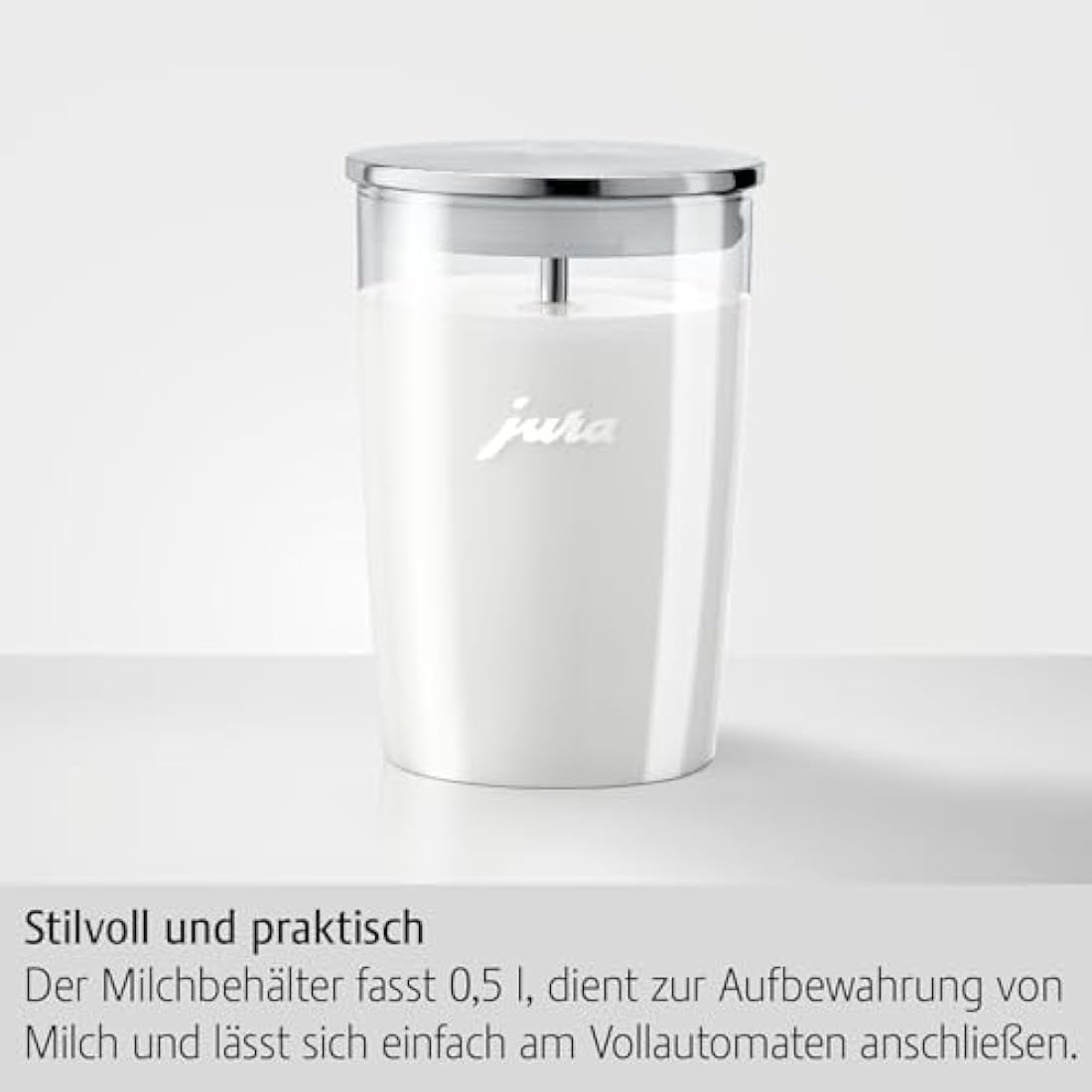 Jura 72570 Glass Milk Container, 9.2 x 9.2 x 13.5 cm