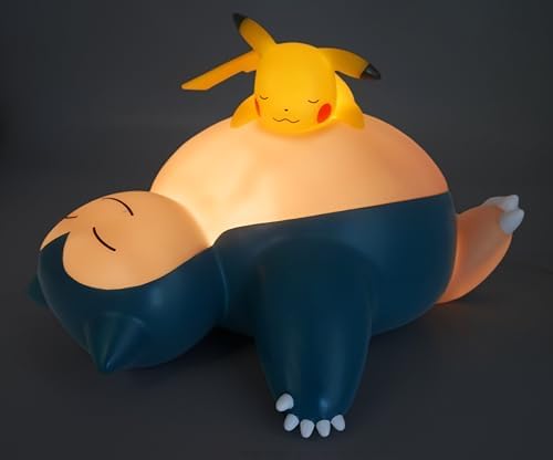 Teknofun - Sleeping Snorlax and Pikachu Light-Up - Illumination - 811408