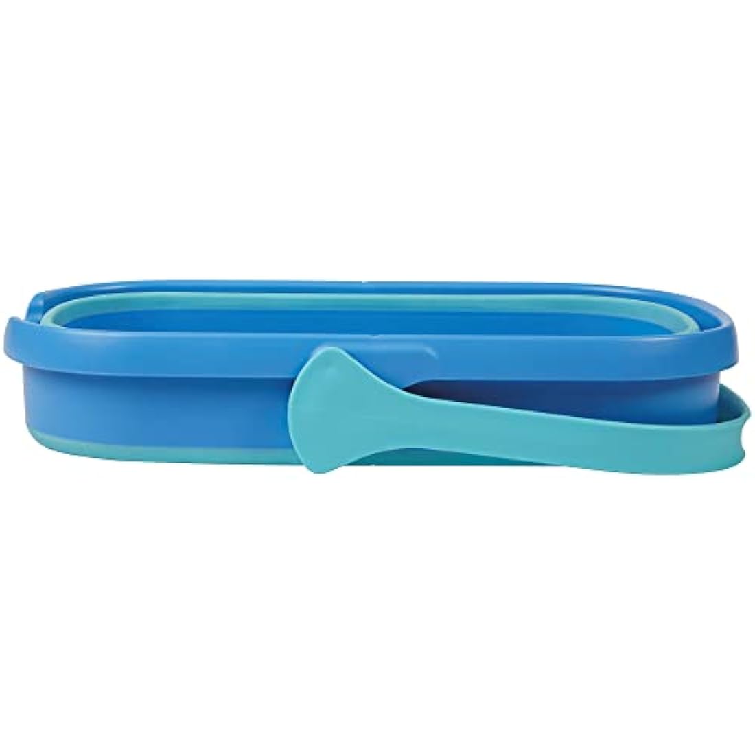 Spontex Ultra Compact Twist Mop and Bucket Set | Microfibre Mop with Built-In Self-Wringing System | 10L Foldable Bucket | Cleans Laminate, Wood & Tile Flooring | Washable Mop Head