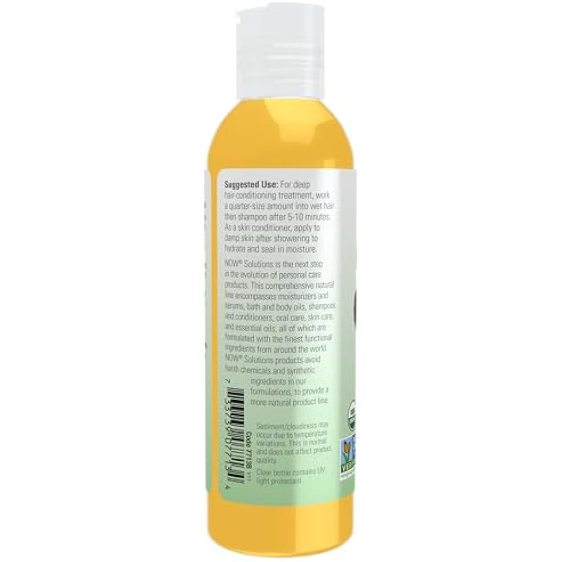 NOW Solutions Organic Jojoba Essential Oil, 4-Ounce