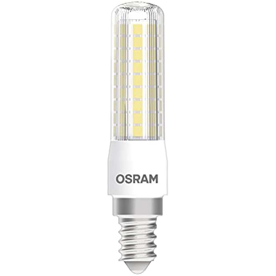 OSRAM LED Superstar Special T SLIM, Dimmable slim LED special lamp, E14 base, Warm white (2700K), replacement for conventional 60W lamp, 6-pack