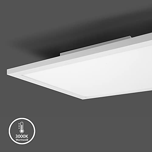 IMPTS LED Panel Ceiling Light Warm White 40 x 40 cm Ultra Flat Square Ceiling Light Ceiling Light 24 W s 150 W Bulb 1950 Lumens Ideal for Bedroom