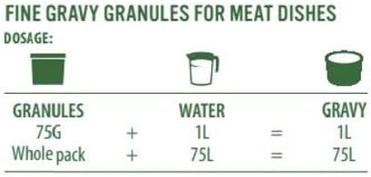 Knorr Gluten Free Gravy Granules for Meat Dishes, 25 Litres