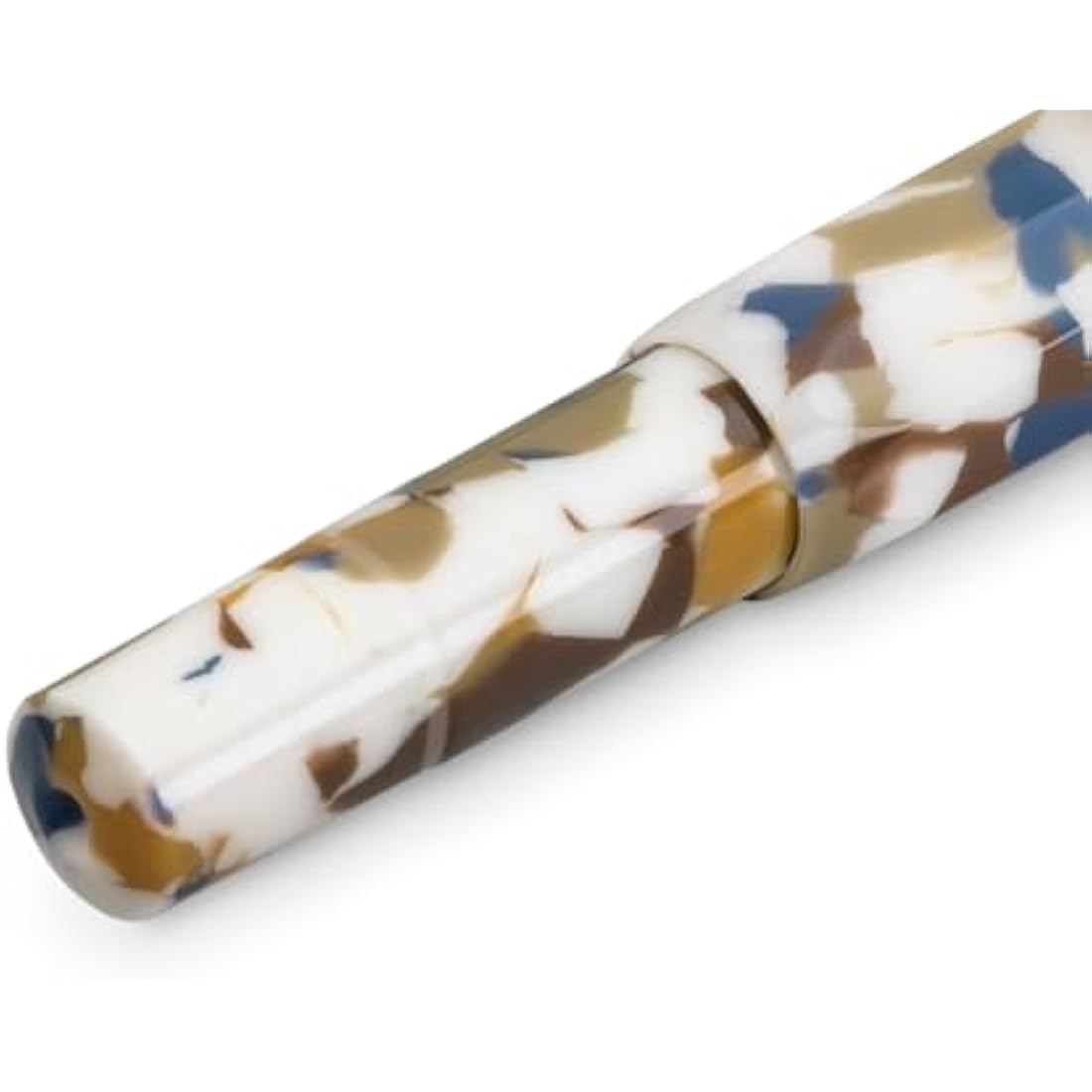Kaweco ART SPORT Fountain Pen Terrazzo I Exclusive Acrylic Reservoir Pen for Ink Cartridges With Steel Nib 12.5 cm I Including Metal Box I Nib: M (Medium)