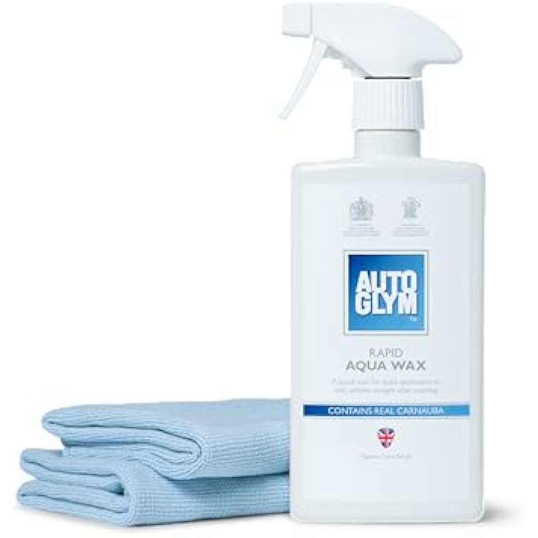 Autoglym Rapid Aqua Wax , 500ml - Complete Car Wax Kit Made To Protect All Exterior Surfaces Including Car Paint, Rubber And Glass