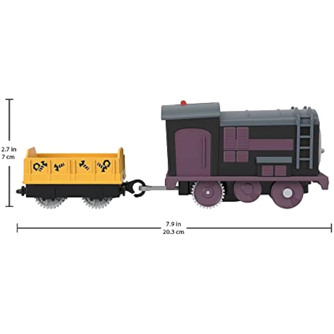 Thomas & Friends Motorized Toy Train Diesel Battery-Powered Engine with Cargo for Preschool Pretend Play Ages 3+ Years, HDY64