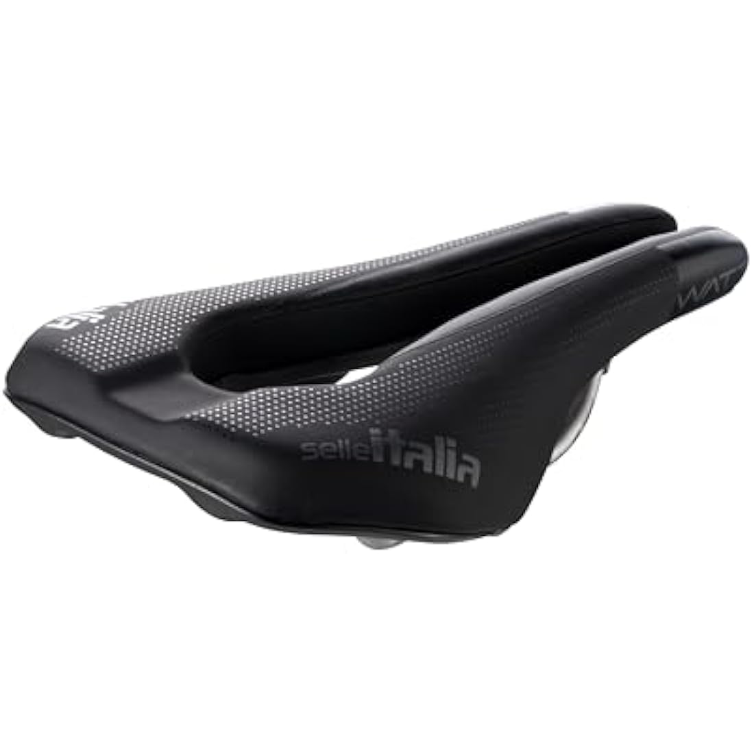 Selle Italia WATT Saddle 133x255mm (U3) Gel Superflow - Weight:, Black