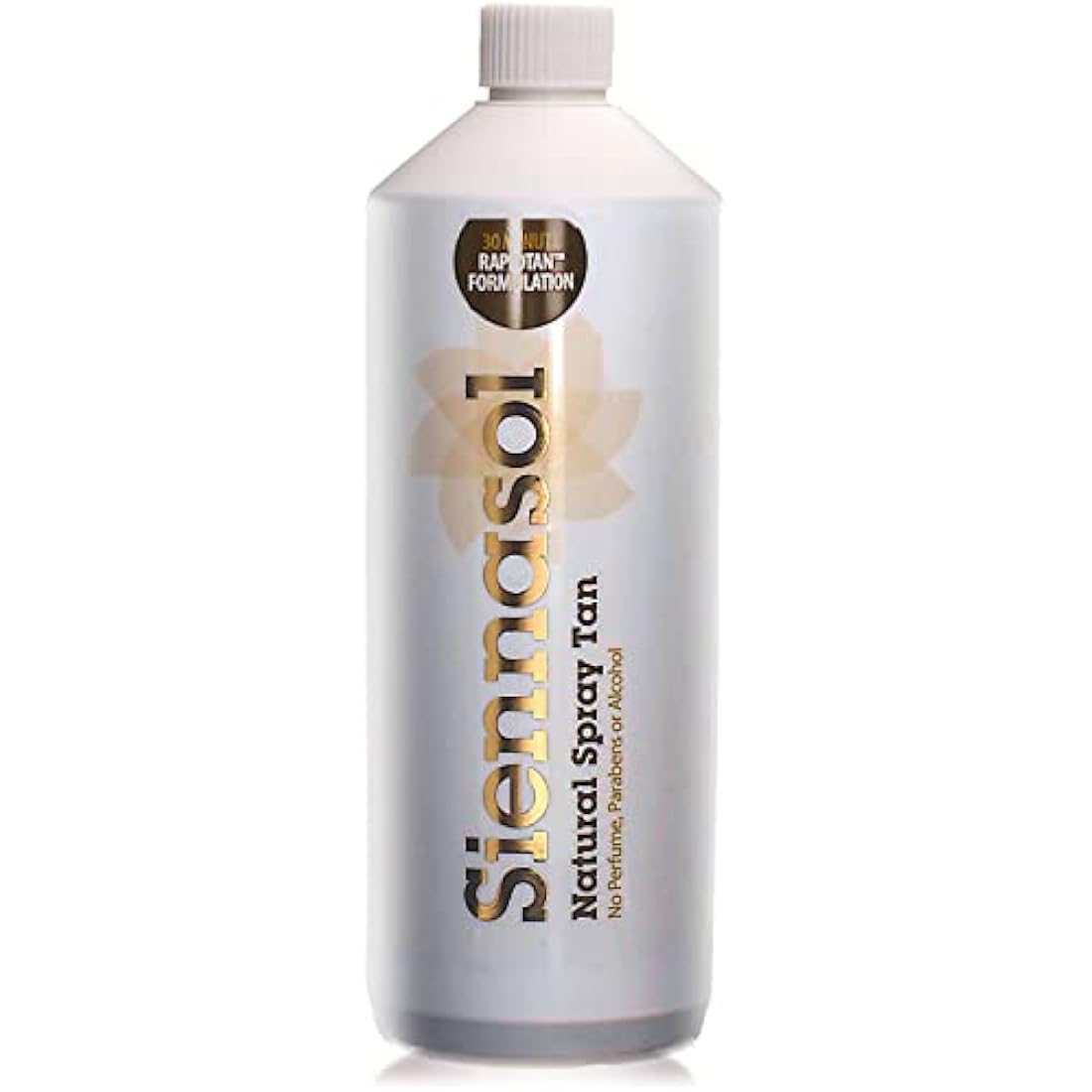 Siennasol Spray Tan Solution - 1 Litre; Natural 10% DHA; Phthalate, Perfume & Paraben-Free; Aloe Vera & Kiwi Infused; Ideal for Salons & Mobile Tanners