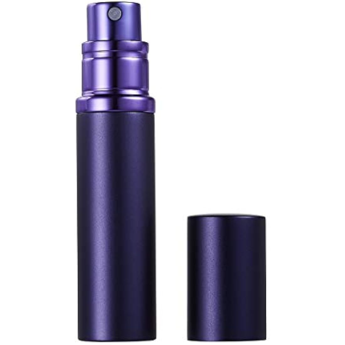 AsaNana Perfume Atomiser, Refillable & Travel Size Perfume Bottle, Leaking Proof,Bottom Pump without Funnel, Luxurious Small women and men, 5ml (Cla-MatBlue)