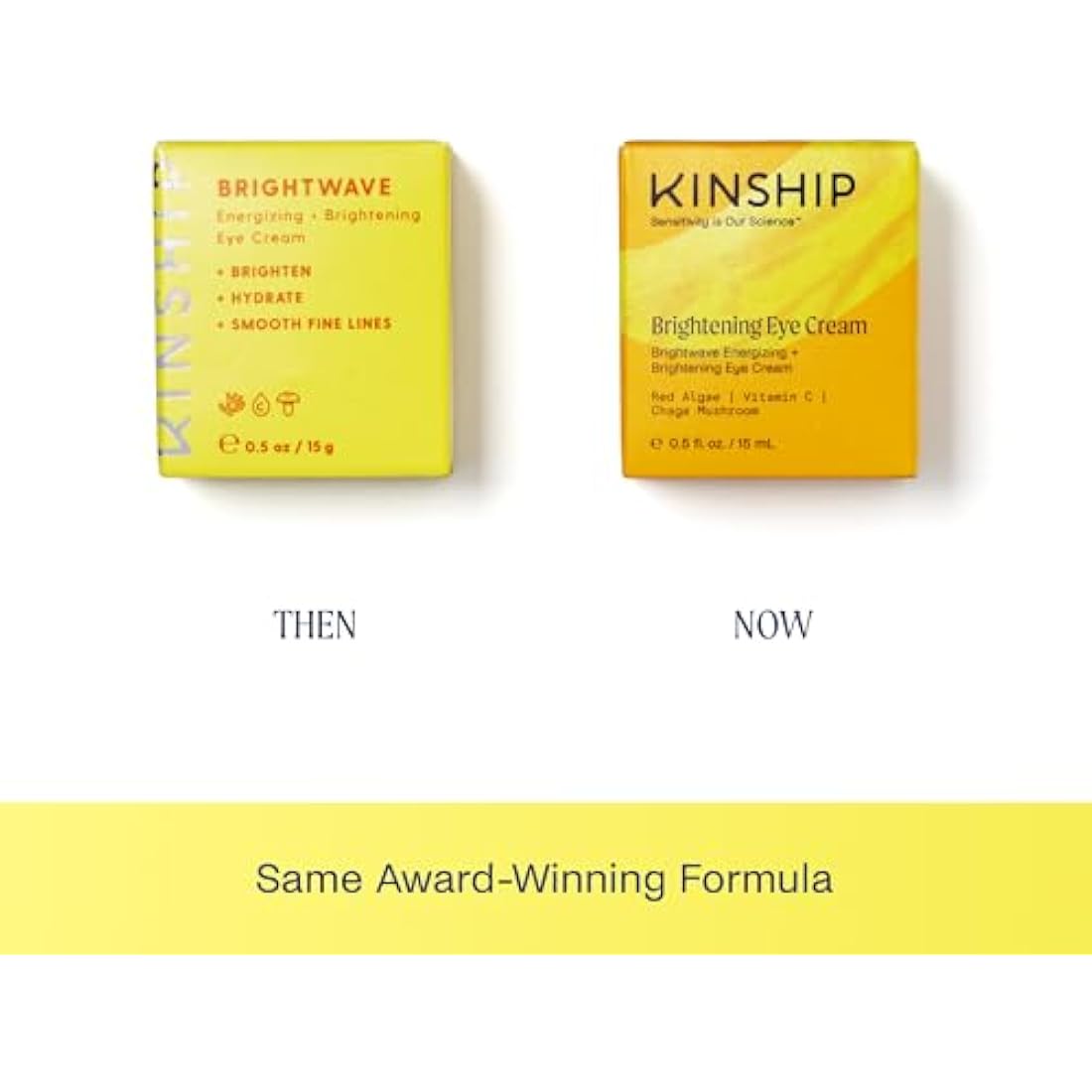 Kinship Brightwave Vitamin C Energizing + Brightening Eye Cream 15ml