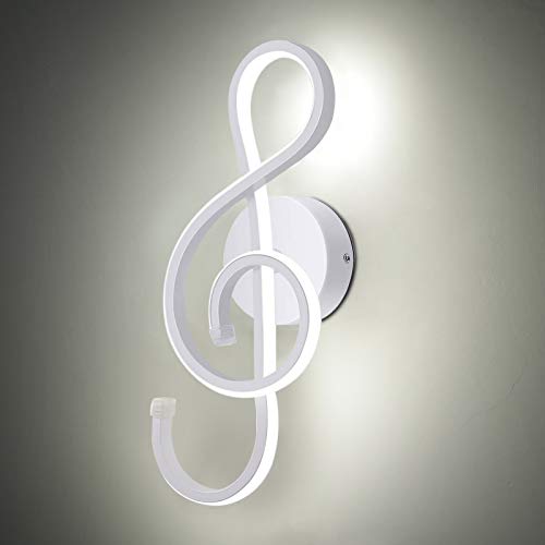 KAWELL Creative Modern LED Wall Light Indoor Wall Lamp LED Strip 22W Minimalist Aluminum Alloy Art Decoration for Bedroom, Living Room, Cafe,