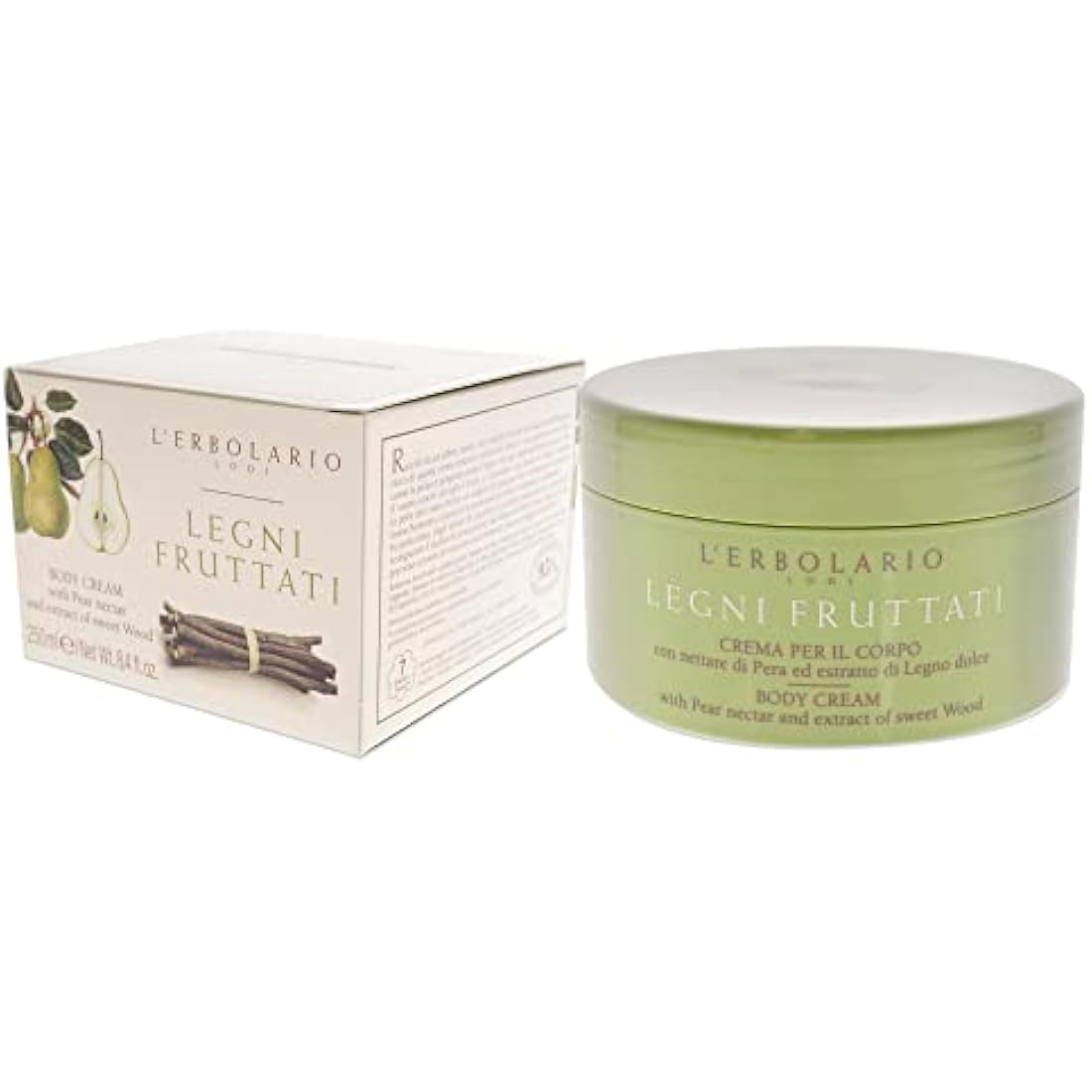 LErbolario Fruits and Woods Body Cream For Unisex 8.4 oz Body Cream