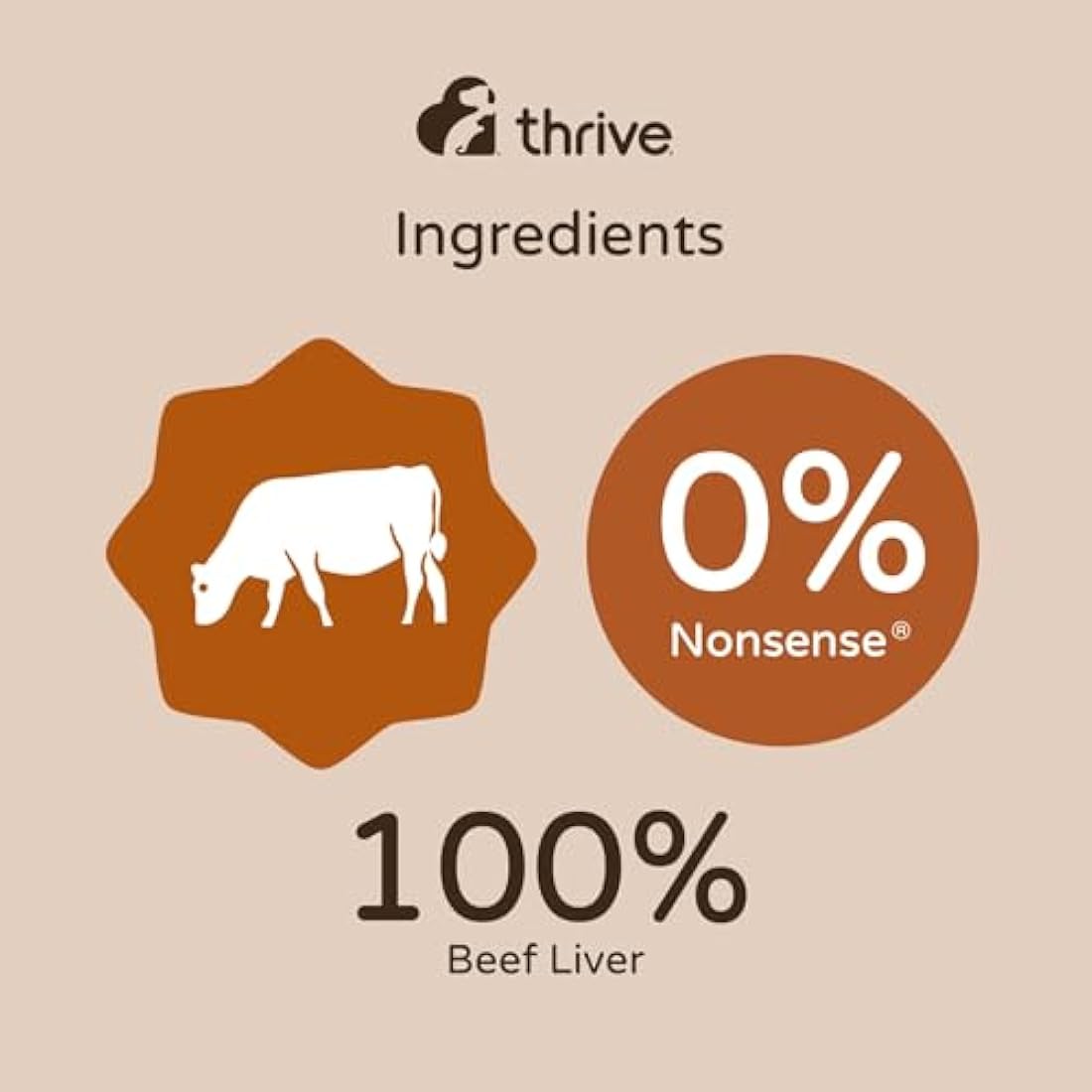 thrive Dog ProReward LIVER TREATS MaxiTube