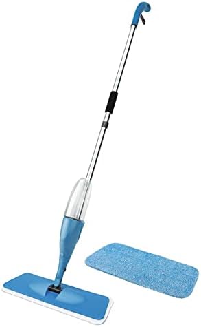 Ulable 6 Pack Spray Mop Heads Replacement Mop Pads Reveal Mop Cleaning Pad ,Fit for All Spray Mops & Reveal Mops Washable 16.5*5.11 Inches. (6 Pack Blue)