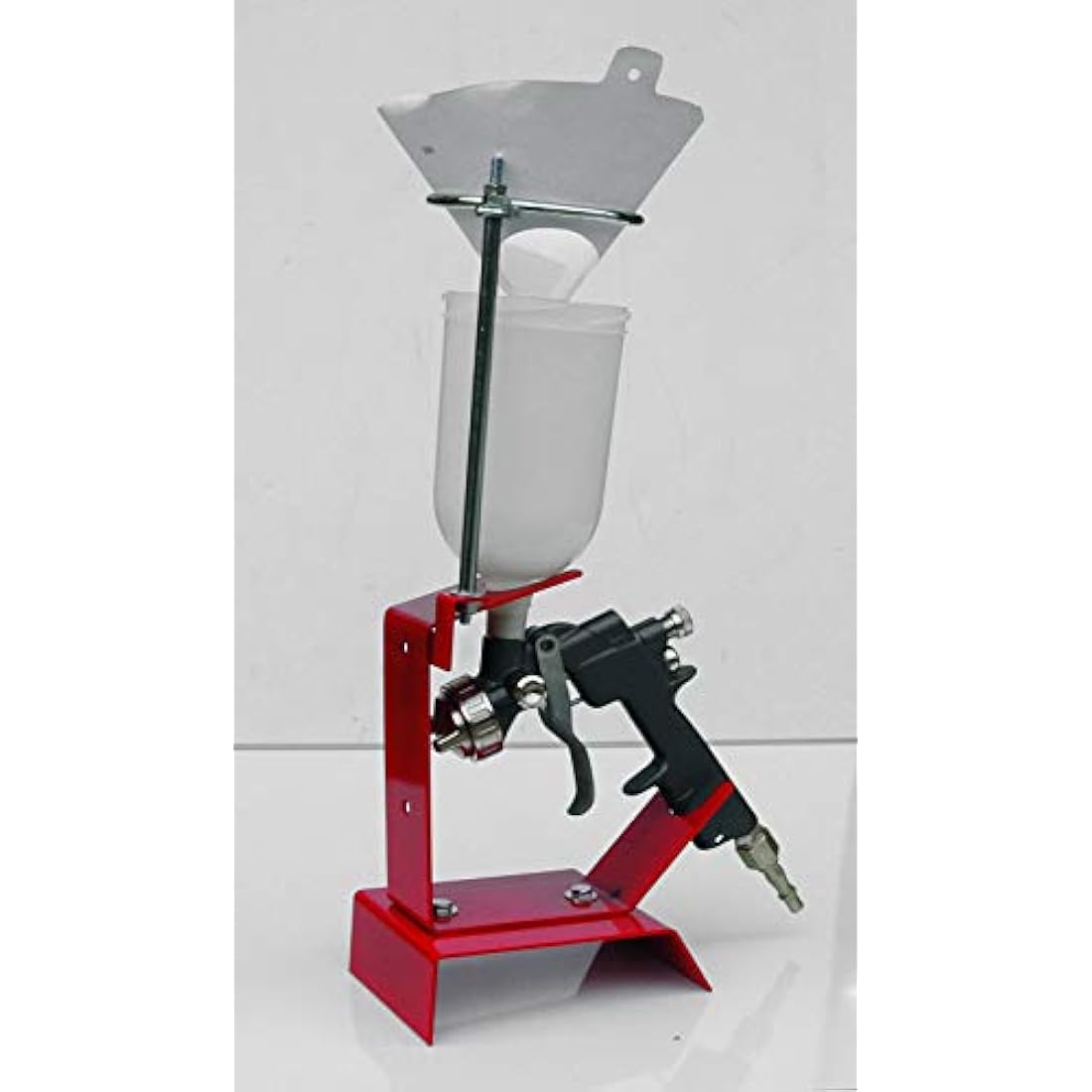 PowerTec 91423 Gravity Spray Gun & Strainer Stand