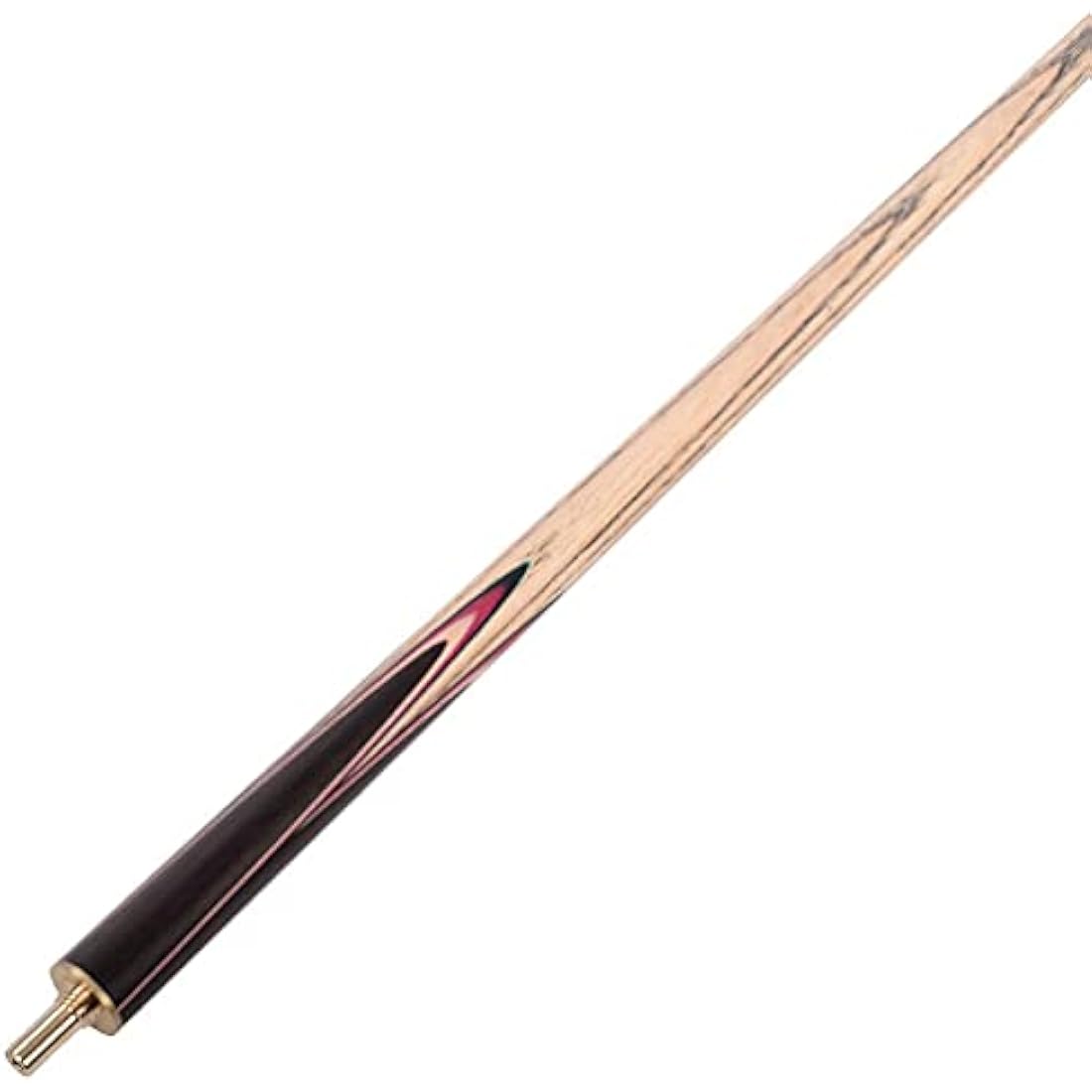 CUESOUL Classic Handmade 57 Inches 18oz Rosewood 3/4 Jointed Snooker Billiard Pool Cue, Rosewood Butts and Aluminum Telescope Extension with Leathertte Protective Case, 9.5mm Tip Snooker Cue Set