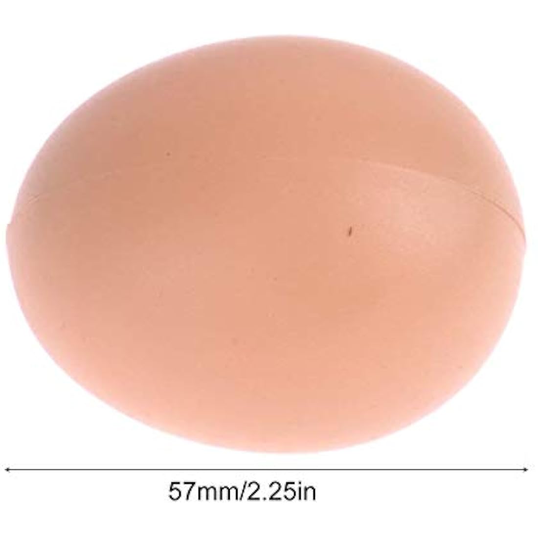 Artificial Plastic Eggs, 20Pcs Fake Chicken Eggs Artificial Nest Eggs Realistic Dummy Eggs Unbreakable Chicken Toy Eggs Encourage Laying&Prevent Eating Decorative Eggs DIY