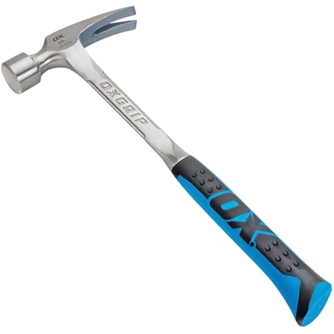 OX OX-P082328 - Straight Claw Framing Hammer with Smooth Face – 28 Oz