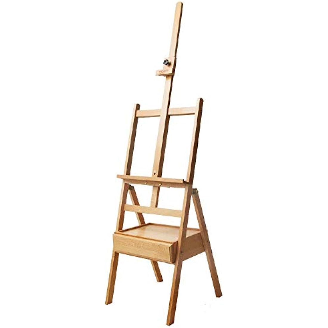 Mont Marte Signature Box Floor Easel, Beech Wood (Holds Canvases up to 35in in Height)