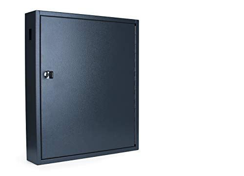 PAVO Deluxe Key Cabinet, Dark Grey, 8 x 38 x 45 cm
