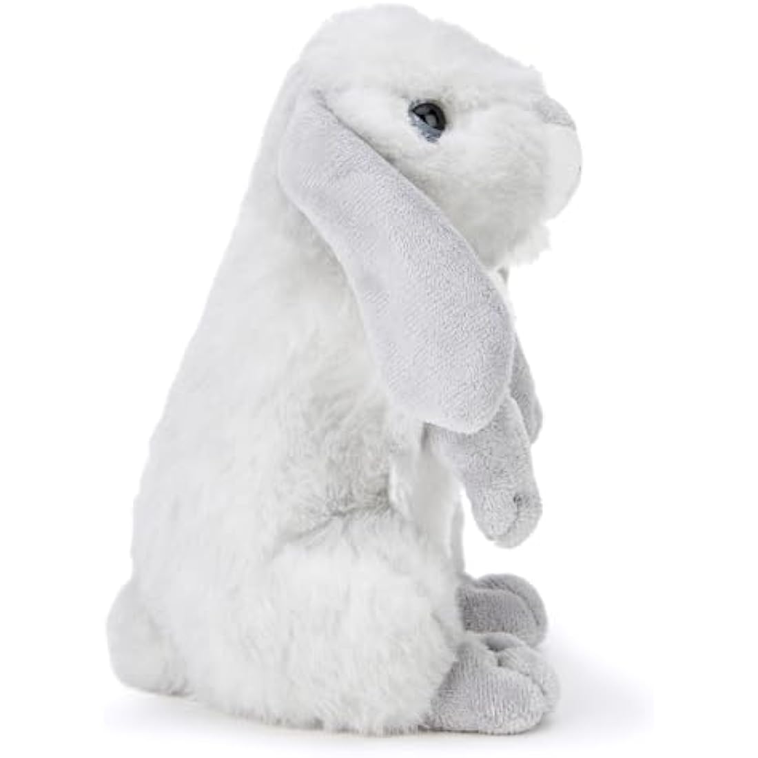 Zappi Co Easter Bunny Plush Toy: Eco-Friendly Grey Rabbit with Floppy Ears, 20cm, Soft & Snuggly, Made from 100% Recycled Materials - Perfect for Easter
