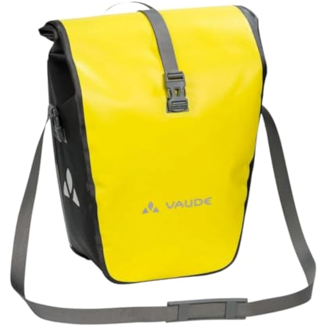 Vaude aqua back single rear bicycle bag, Unisex, 12413, canary, 37 x 33 x 19 cm