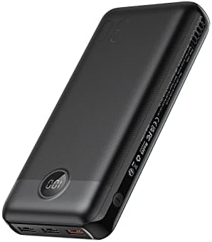 VEGER Power Bank Fast Charging,Portable Charger PD 20W USB C Battery Pack with 4 Outputs & 2 Inputs Compatible with iPhone/iPad/Smartphones Tablet and More