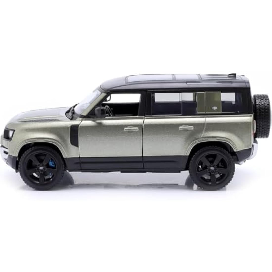 Bburago LAND ROVER DEFENDER - 1:24 Scale - Incredibly Detailed Die-Cast Replica Collectible SUV, Green