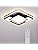 minifair Led Ceiling Light for Bedroom,Remote Control,Brightness Dimmable,3000-6500K,52CM,Modern,Flush Ceiling Light for Dining Room,Living Room,Kitchen and More