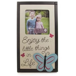 New View Enjoy the Little Things 4 x 4 Photo Frame
