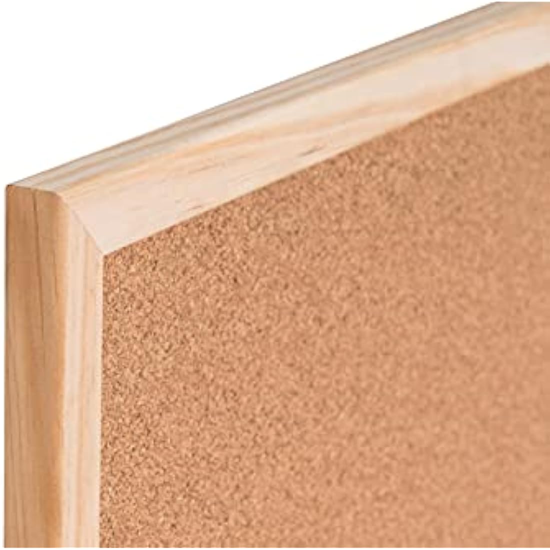 Bi-Office MC030012010 Cork Board Budget, Wood Frame, 60 x 40 cm - Brown (wood )