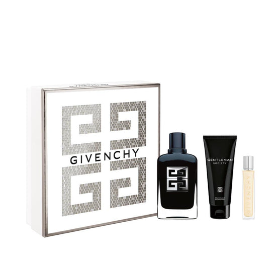 Givenchy Gentleman Society Gift Set 100ml EDP + 12.5ml EDP + 75ml Shower Gel
